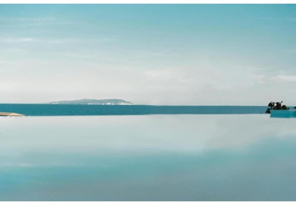 Villa Vasillis-Heated Swimming Pool With Infinity View Vitaládes エクステリア 写真